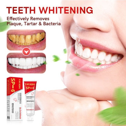 🔥2024 HOT SALE🔥YAYASHI SP-6 Probiotic Whitening Toothpaste