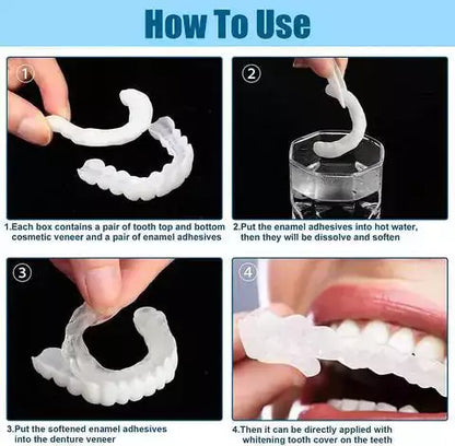 BikendaTM Premium Custom SillSil Denture Set