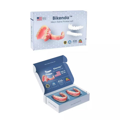 BikendaTM Premium Custom SillSil Denture Set