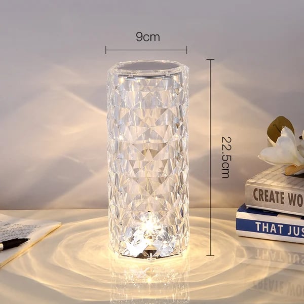 🔥Last Day 70% OFF 🎁Touching Control Rose Crystal Lamp