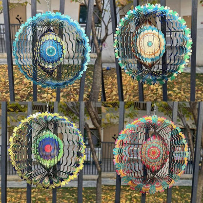 🔥2025 Hot Sales-49% OFF 3D Colorful Wind Spinning Mandala