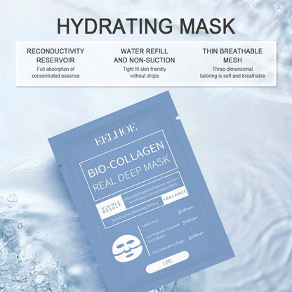 Deep Collagen Mask | Hydrates, Anti-Wrinkle, and Anti-Aging 💧✨