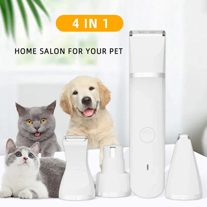 UsefulThings4you™ 4 in 1 Pet Hair Shaverfor Grooming