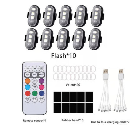 🔥Last Day 45% OFF 8 Colors Wireless Led Lights with Remote