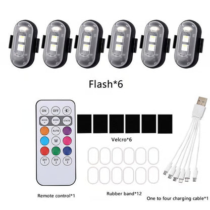 🔥Last Day 45% OFF 8 Colors Wireless Led Lights with Remote