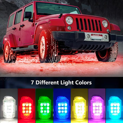 🔥Last Day 45% OFF 8 Colors Wireless Led Lights with Remote